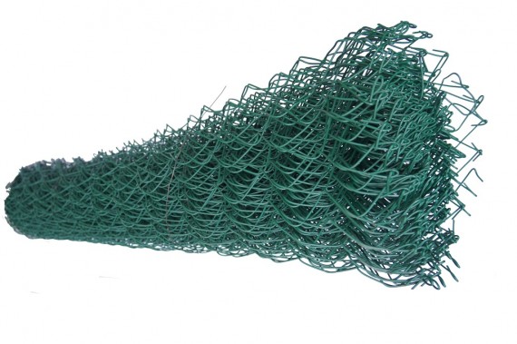 Сетка рабица плетеная, ячейка 55х55 мм, проволока 2.5 мм