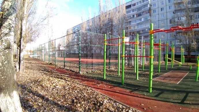 Ограждение спортплощадки от СНКгрупп НордМашСервис (Череповец) в Тольятти. фото 5
